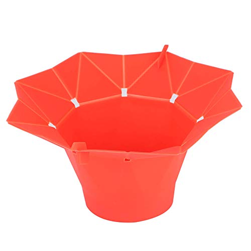 Mikrowelle Ofen Popcorn Bowl DIY Silicon Popcorn Maker Machine Home Küchenwerkzeug Rotklappende Design einfach zu lagern und für Haushaltsvorräte zu verwenden von ANKROYU