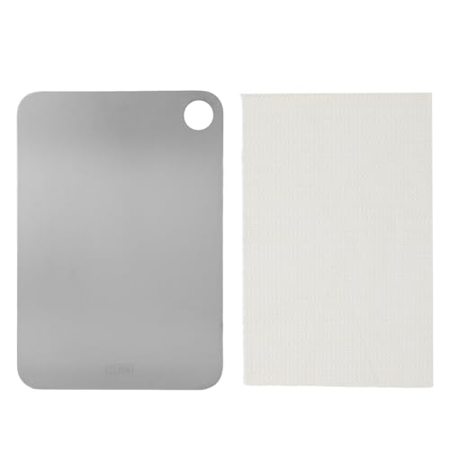 Schneidebrett reines Ti Multifunktional Küchenhackingbrett nicht poröser geruchloser weiches Gesicht langlebiger sicheres Essen zubereitet für das Heimrestaurant 37.04oz (360 * 250 * 2,0 mm) von ANKROYU