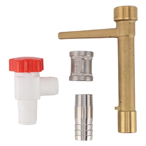 Schnellkuppler -Ventilschlüssel G3/4 Messing Heavy Duty Universal Garden Schlauch unterirdisches Bewässerungsinstrument für effiziente Bewässerung und Sprinklersysteme Langlebige von ANKROYU