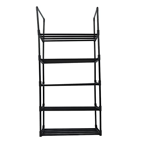 Schuhregal, multifunktional, mehrschichtig, großes Fassungsvermögen, Schuhregal, Lagerschrank, hoher Ständer, stabil, für Schrank, Flur, Schlafzimmer, Eingangsbereich, Schlafsaal, (1 column, 3 (1 von ANKROYU