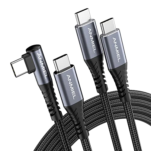 ANMIEL USB C auf USB C Kabel【2 Stück /2M】 60W USB-C kabel PD 3.0 QC 4.0 Typ C Ladekabel Kompatibel mit iPad Pro/Mini 6/Air5,MacBook Air/Pro 13'',Huawei MateBook,Samsung Galaxy S21 S22,Pixel 4XL ANMIEL USB C auf USB C Kabel【2 Stück /2M】 60W USB-C kabel PD 3.0 QC 4.0 Typ C Ladekabel Kompatibel mit iPad Pro/Mini 6/Air5,MacBook Air/Pro 13'',Huawei MateBook,Samsung Galaxy S21 S22,Pixel 4XL von ANMIEL