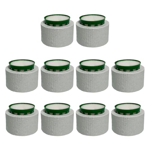 10 Pcs Keramik Aquarium Pflanze Fixe Ringe Mit Baumwollfutter Und Korb Für Süßwassersalzwasserringe von ANMITI