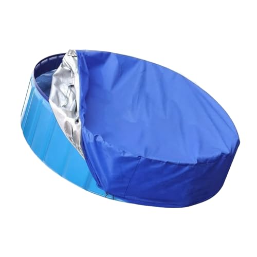 182 cm Runden Spa Pool Mit Block Wasserdichtem Staubfestem Oxford Stoff Freien Badepool Blatt Nettozubehör Wasserdichtem Beschützer von ANMITI