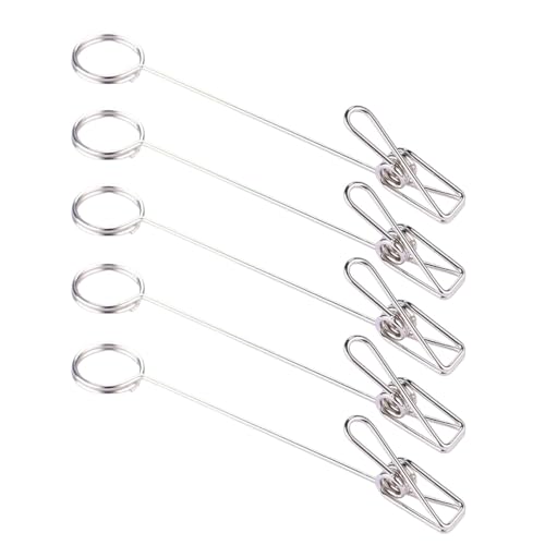 5pieces Doppelseitig Metal Kartenständer Mit Metal Clip Office Desktop Zubehör Für Effiziente Schreibtischverwaltung Doppelclip Name Kartenorganisator 5pieces Doppelseitig Metal Kartenständer Mit Metal Clip Office Desktop Zubehör Für Effiziente Schreibtischverwaltung Doppelclip Name Kartenorganisator von ANMITI