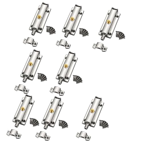 8pcs Antitheft Security Taste Tastetor Hardware Federtür Riegel Eingeklemmte Schlösser Frühlingsriegel Sicherheitsschloss Automatische Taste 8pcs Antitheft Security Taste Tastetor Hardware Federtür Riegel Eingeklemmte Schlösser Frühlingsriegel Sicherheitsschloss Automatische Taste von ANMITI