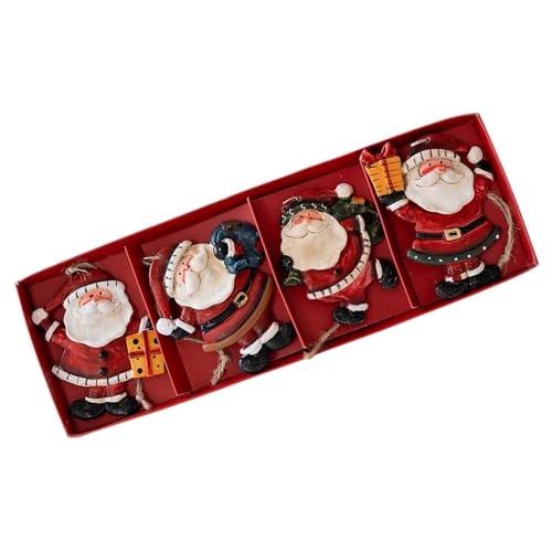 ANMITI 4pcs Weihnachtsharz Miniaturstatuen Dekorative Weihnachtsmann/Schneemann Figuren Ideal Für Terrarien Und Tischplatten Displays Miniatur Weihnachtsfiguren Set ANMITI 4pcs Weihnachtsharz Miniaturstatuen Dekorative Weihnachtsmann/Schneemann Figuren Ideal Für Terrarien Und Tischplatten Displays Miniatur Weihnachtsfiguren Set von ANMITI