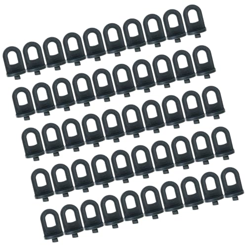 ANMITI 50pcs Plastik Gewächshaus Haken Pflanze Blumenhalter Ringe Förderer Schnalle Grüne Töpfe Kleiderbügel Gartenzubehör Einfach Installieren Von Gewächshausklemmen von ANMITI