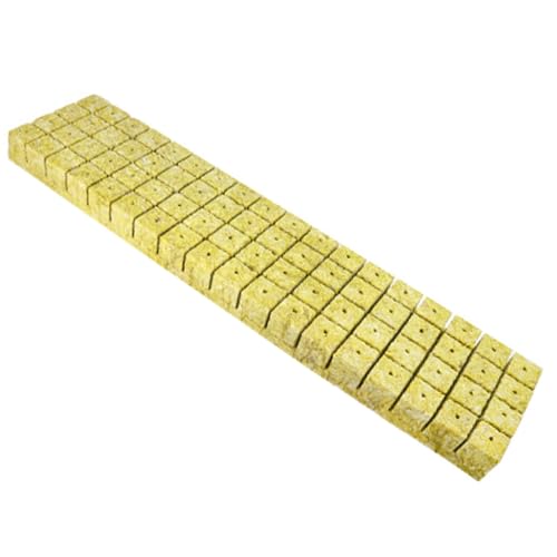 ANMITI Gartengestein Wolle Wachstum Würfel Starter Stecker Gestein Wolle Für Hydrokroponik Soilless Kultivierklone Pflanzen Substrat Steinwolle von ANMITI