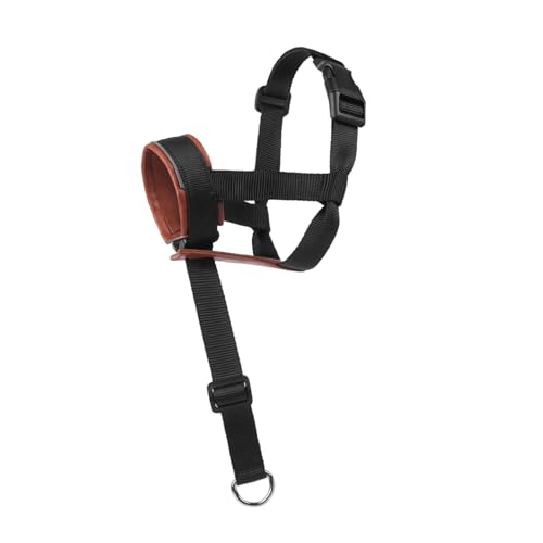 ANMITI Gentle Mündung Verbessert Schnell Hunde Mündung Gepolsterte Kopfhälter Zur Steuerung des Verhaltens Während Der Spaziergänge Hundeleine von ANMITI