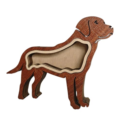 ANMITI Handgefertigte Hölzerne Haustier Gedenkbox Pet Fell Pelz Display Hülle Personalisierung Name Schreiben Für Home Desktop Dekoration Geschenkfell Gedenkschachtel von ANMITI