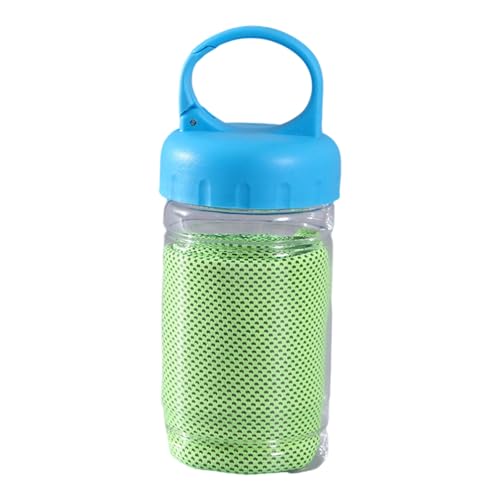 ANMITI Kühlhandtuch 11.8x39inch Schnell Trocken Atmungsaktiv Mit Flasche Für Fitnessstudio Training Laufen Wandercamping Schwimmen Kühlsportarten ANMITI Kühlhandtuch 11.8x39inch Schnell Trocken Atmungsaktiv Mit Flasche Für Fitnessstudio Training Laufen Wandercamping Schwimmen Kühlsportarten von ANMITI