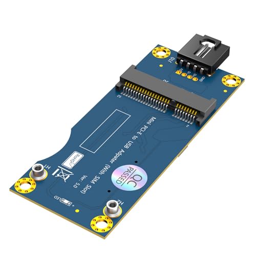 ANMITI PCIe Moduladapter Erweiterungskarte PCIe Zu USB 2.0 Adaptermodul Mit Kartensteckplatzerweiterungsausbauplatine von ANMITI