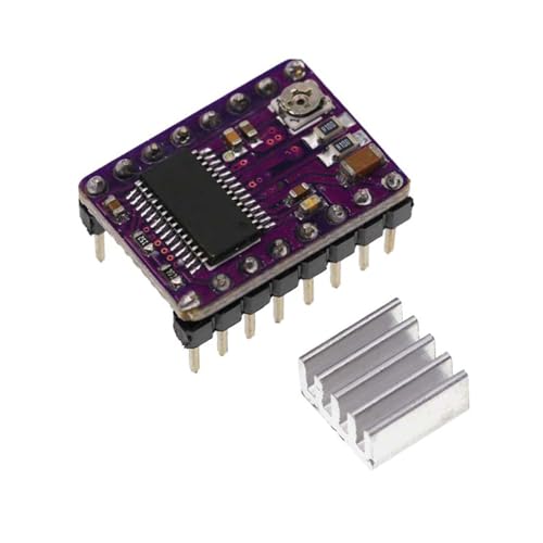 ANMITI Rrerap RAMPS1.4 A4988 StepStick Motortreibermodul DRV8825 Stepper Mit Kühlkörper Für 3D Drucker von ANMITI