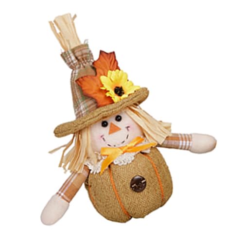ANMITI Saisonales Stoff Vogelscheuchen Verzierung Für Halloweens Ernte Feier Craft Home Festival Polyester Stoffparty Dekoration von ANMITI