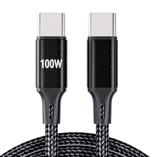 ANMITI Schnelle Geschwindigkeit 100W USB C Ladungskabel Typ C Zum Typ C 1m Nylon Geflochten von ANMITI