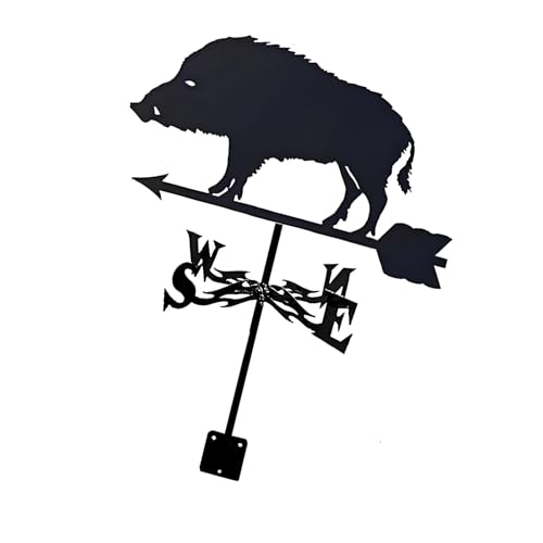 ANMITI Schweine Formwesathercock Für Platz Freien Außenraum Hoher Sichtwinde Windvane Easy Für Gartenhof Dekoration Landschaft Richtungsschild Freien ANMITI Schweine Formwesathercock Für Platz Freien Außenraum Hoher Sichtwinde Windvane Easy Für Gartenhof Dekoration Landschaft Richtungsschild Freien von ANMITI