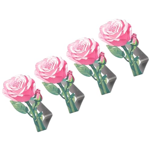 ANMITI Tischdecke Aus Edelstahl Mit Rosenblumen Design Blumenstuchsklammern Dekorative Befestigungselemente Langlebige ANMITI Tischdecke Aus Edelstahl Mit Rosenblumen Design Blumenstuchsklammern Dekorative Befestigungselemente Langlebige von ANMITI