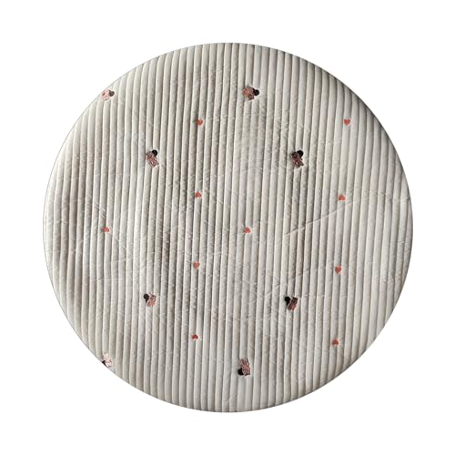 Baby Crawling Mat Round Play Teppich Exquisite Gestickte Kinderzelt Für Kindergarten Und Spielzimmer Dekorationen Abnehmbarer Waschung von ANMITI
