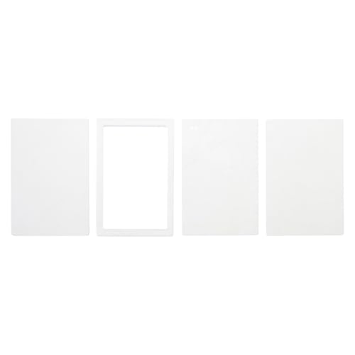 Blindkarte Ziegelstein Transparente Acrylplattenform Leere Platten Für Handherstellung Handwerk Schütteln Leerer Teller von ANMITI