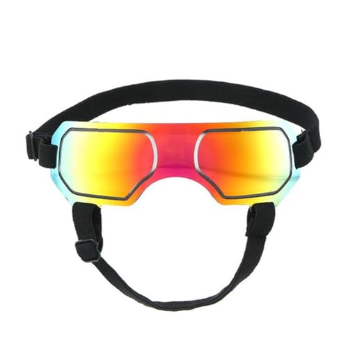 ANMITI Bunte Hundbrille Flexible Gurthund Sonnenbrille Outdoor Tierzubehör Für Strandpartys Regulierbare Haustiergläser ANMITI Bunte Hundbrille Flexible Gurthund Sonnenbrille Outdoor Tierzubehör Für Strandpartys Regulierbare Haustiergläser von ANMITI