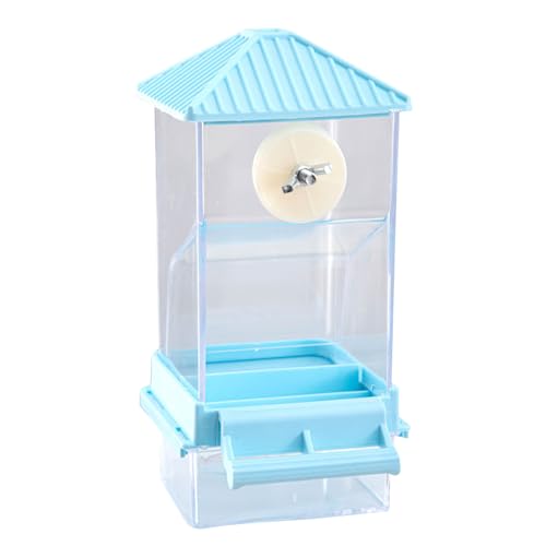 Clear Automatic Bird Feeder Papagies Food Spenser Für Kleine Vogel Mit Großer Lagerung Und Einfache Hauptverkehrsgeräte Design Transparent Food Spenser von ANMITI
