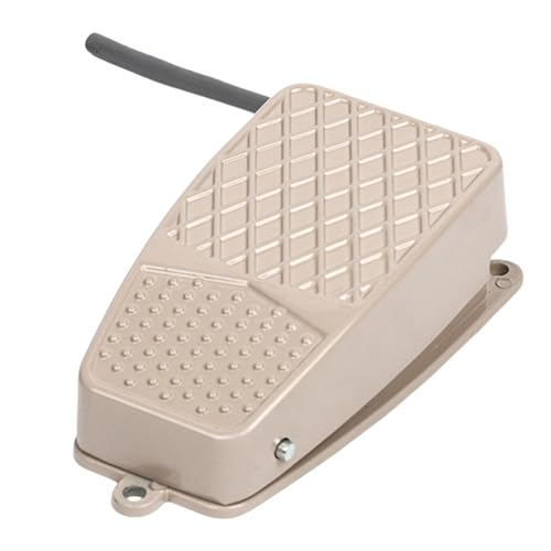 Electrical Foot Pedal Momentan Controller Switches Heavy Duty Antiskid Aluminium Für Automatisierungsfabrik Und Workshop Verwenden Sie Industrielle Fußschalter von ANMITI