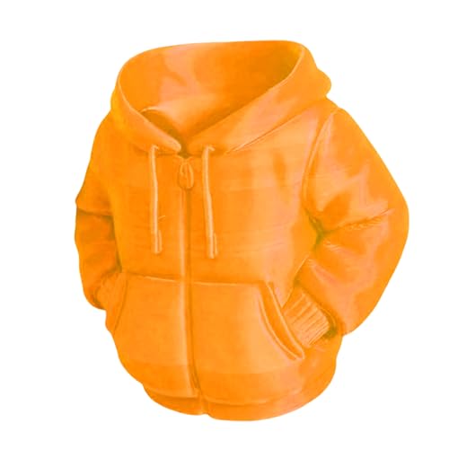 Elegante Dekorative Vasen Display Für Künstliche Lustige Down Jackets Form Stifthalter Cup Töpfe Geschenk Für Kunstliebhaber Down Jackets Blumentopf von ANMITI