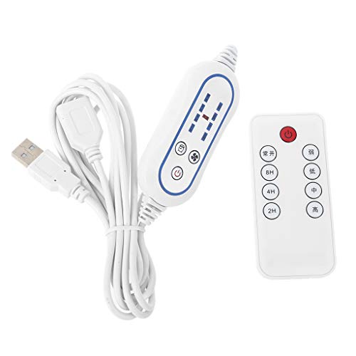 Fernbedienung Mit Timing Funktion Auf Off 4 Geschwindigkeit Einstellbare Fernbedienung Für USB Lüfter LED Licht Universelle Fernbedienung von ANMITI