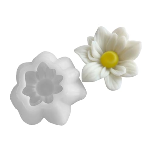Flexible Silikonform Für Handgefertigte Blumenkerze Und Harzhandwerk Silikonblumenkerzee von ANMITI