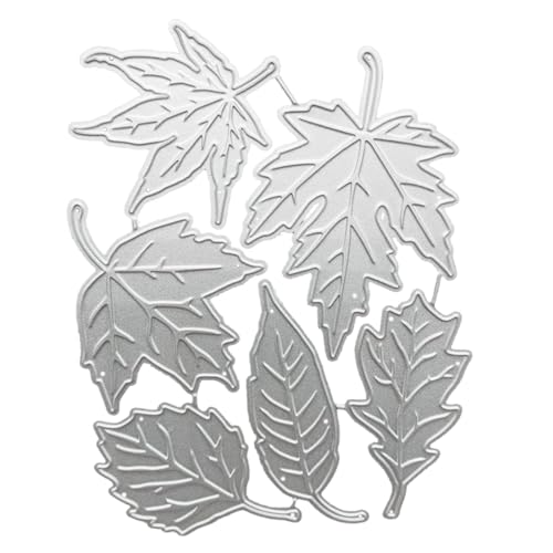 Hohlblatt Schnittstirme Blätter Präge Sterben Schnitte Vorlagen Für Kartenherstellung Scrapbooking Papercraft Album Scrapbook Tools Schnitte & Präge Metall Für Metallschablonen von ANMITI