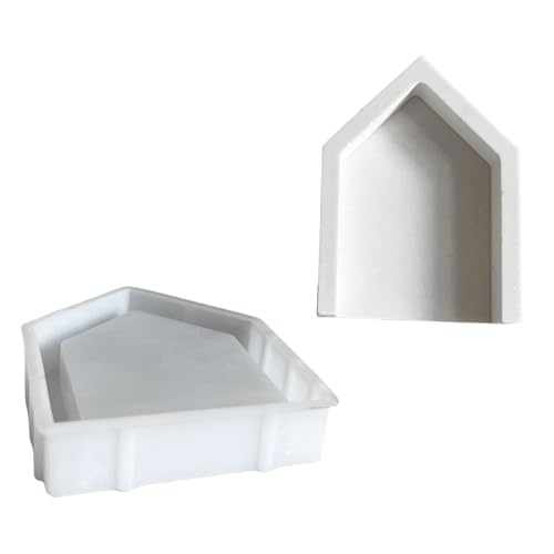 Home Dekoration Silikonform Haus Figur Ornament Schimmel Einfache Demold Gips Schimmel Schmuck Schmuck Herstellung Handgefertigte Handwerkszubehör von ANMITI