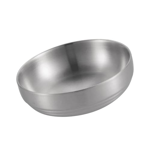 Kleine Metallsauce Diping Dish Compacts Tragbare Design Runde Sauce Tablett Für Camping Picknick Kleine Metallsauce Diping Dish Compacts Tragbare Design Runde Sauce Tablett Für Camping Picknick von ANMITI