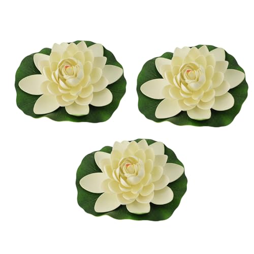 Künstliche Wasserlilien In Mehreren Farbe Innenräumen Freien Freien Künstliche Wasserflilien Perfekt Für Teichtisch Zeigt Floral Tisch Herzstück An von ANMITI