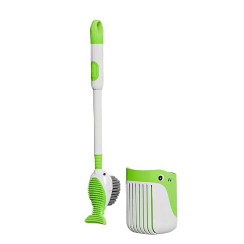 Langgriff Toilettenbürste Und Halterschüssel Spender Flüssigkeit Mit Ständer Für Badezimmerzubehör Bad Reinigung Langgriff Toilettenbürste Und Halterschüssel Spender Flüssigkeit Mit Ständer Für Badezimmerzubehör Bad Reinigung von ANMITI