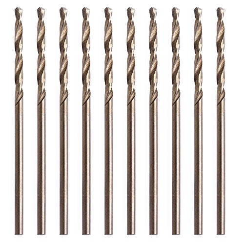 Langlebige Gusseisen Hartplastik HSS Twist Bohrer Bits Runde Schafttitanbeschichtete Oberfläche Zum Bohren Von Holzbearbeitung 10x Werkzeuge Set von ANMITI