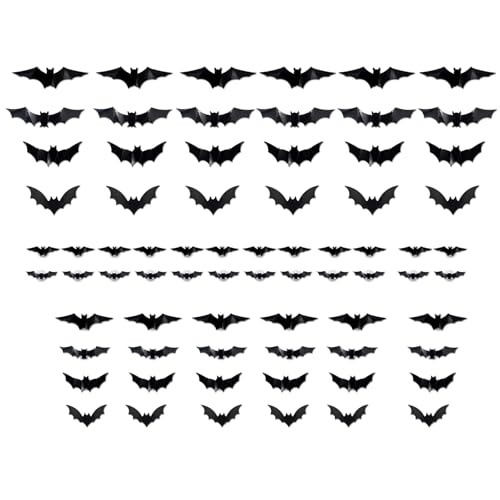 Leuchtender Fledermausaufkleber Mit LED Light Light Adhäsive PVC Wandtattoos Beleuchtetes Fenster Klammer Leuchtender Fledermausaufkleber Mit LED Light Light Adhäsive PVC Wandtattoos Beleuchtetes Fenster Klammer von ANMITI