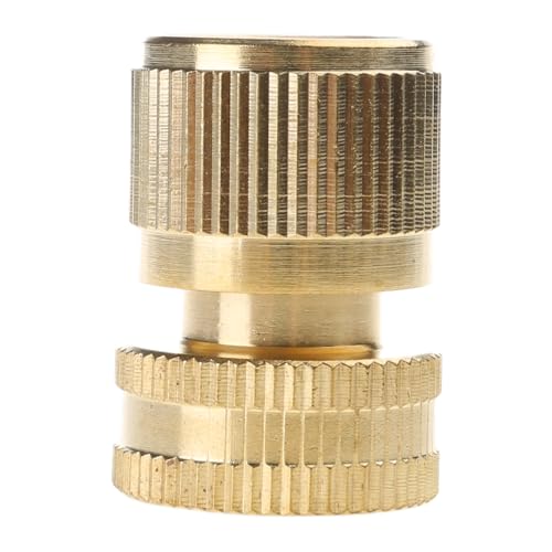 Messinggartenschlauchanschlussanschluss Adapter Messing Weiblicher Wasserhahn Anführer Koppler Wasserschlauchanschluss 3/4 "weiblicher Wasseradapter von ANMITI