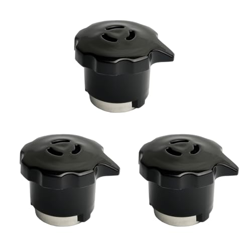 Packung 3 Abgasventile Schnellkochtopf Jigger Schnellkochtopf Relief Jigger Abs Textur Schnellkochtopf Zubehör von ANMITI