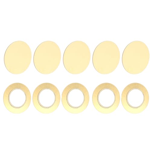 Packung Mit 10 27 Mm Piezo Keramik Summerscheiben Für Alarme Und Timer Elektronische Geräte Mit Hoher Empfindlichkeit Und Haltbarkeit von ANMITI