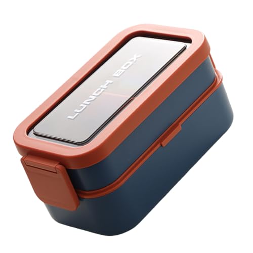 Premium Doppelabschnitt Bentos Lunch Container Effiziente Mikrowelle Safe Leak Proof Design Foodfall Für Arbeit Picknick Premium Doppelabschnitt Bentos Lunch Container Effiziente Mikrowelle Safe Leak Proof Design Foodfall Für Arbeit Picknick von ANMITI