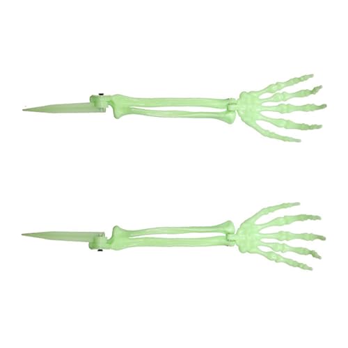 Scary Artificial Bone Hand Yard Pfahl Für Halloween Dekorationen Wetterfestes Plastik Freien Freien Gartendekorationen von ANMITI