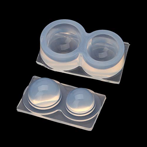 Silikon Runde Ovale Quadratformharz Epoxidform Ellipsen Formen Anhängerguss Für UV Schmuck Werkzeug Silikonformen Für Epoxy Kit von ANMITI