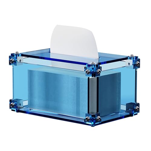 Stylish Transparency Acrylgewebespender Dekorative Rechteckige Papierhandtuchhalter Tissue Box Für Büro Stylish Transparency Acrylgewebespender Dekorative Rechteckige Papierhandtuchhalter Tissue Box Für Büro von ANMITI