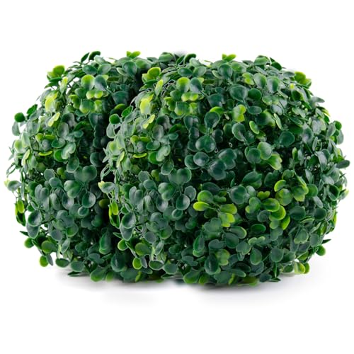 2 Stück Buchsbaumkugel Ø 20cm Künstlicher Buchsbaum Ball Formschnitt Kunstpflanze Dekopflanze Kugel Zuhause Cafe Hochzeit Garten Party Deko Grüner Pflanzen-Ball für Heim und Garten Dekoration 2 Stück Buchsbaumkugel Ø 20cm Künstlicher Buchsbaum Ball Formschnitt Kunstpflanze Dekopflanze Kugel Zuhause Cafe Hochzeit Garten Party Deko Grüner Pflanzen-Ball für Heim und Garten Dekoration von ANNASAMDO