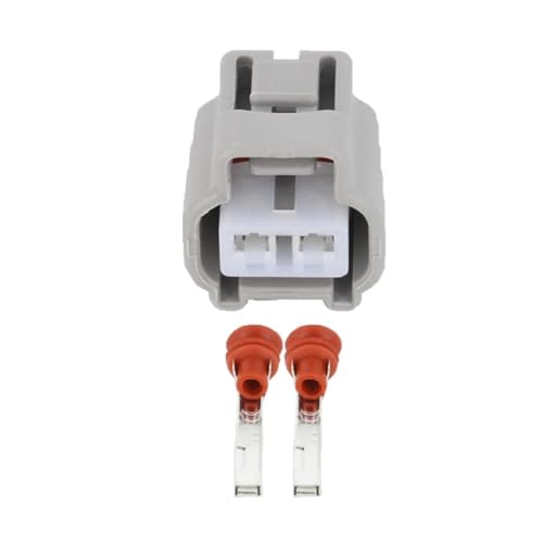 ANNBCDL 2 Pin Automotive Kabelbaum Auto Stecker Stecker Mit Terminal DJ7025-2.2-21 2P(5 Sets) von ANNBCDL
