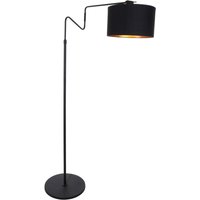 Anne Light And Home - Stehleuchte Linstrom in Schwarz und Gold E27 - Schwarz von ANNE LIGHT AND HOME