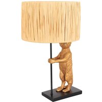 Anne Lighting - tischlampe - Animaux - schwarz - gras kunststoff von STEINHAUER