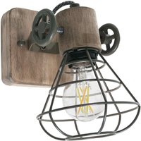 Anne Light And Home - Wandlampe Guersey - Holz - 1578G - Grün & Hout von ANNE LIGHT AND HOME