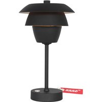 Anne Light&home - Tischleuchte Nachttischlampe Beistellleuchte schwarz 4-Stufen Touch dimmbar E14 von ANNE LIGHT & HOME
