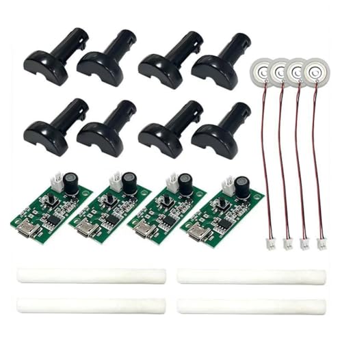 ANNJUC 4 Stück DC 5 V Umschaltbares Luftbefeuchtermodul Zerstäubungssteuerplatine DIY Ultraschallzerstäuber Mikroschnittstelle ANNJUC 4 Stück DC 5 V Umschaltbares Luftbefeuchtermodul Zerstäubungssteuerplatine DIY Ultraschallzerstäuber Mikroschnittstelle von ANNJUC